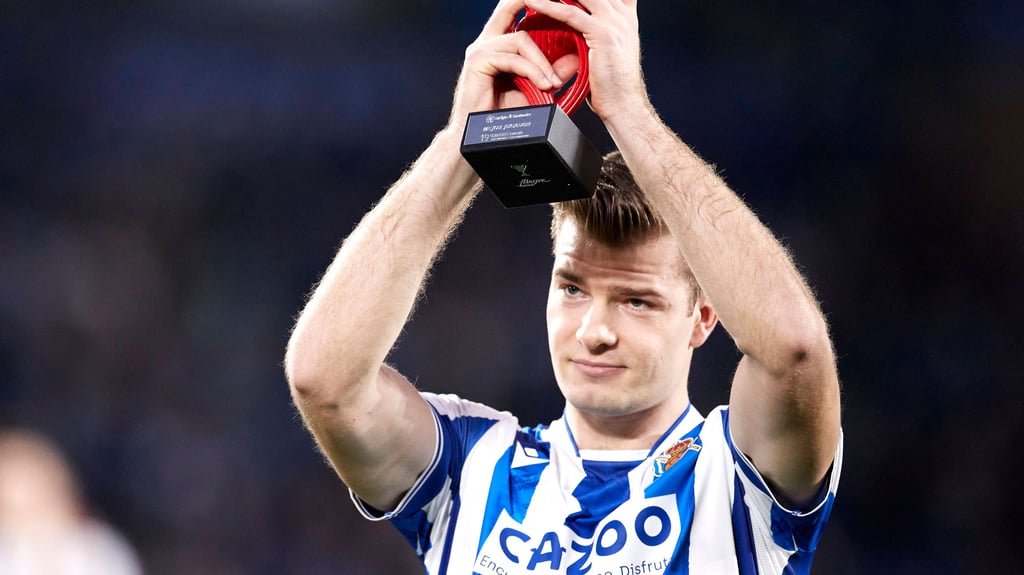 ALexander Sörloth ist zum MVP im Januar geworden.