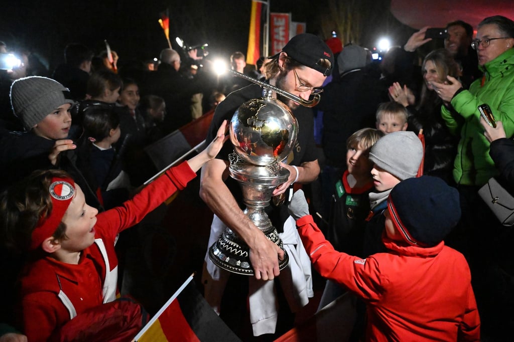 Deutschlands Hockey-Weltmeister wurden in Frankfurt zahlreich empfangen.