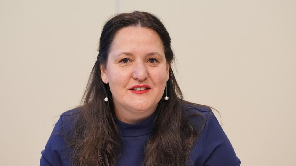 Manja Schüle (SPD) spricht.