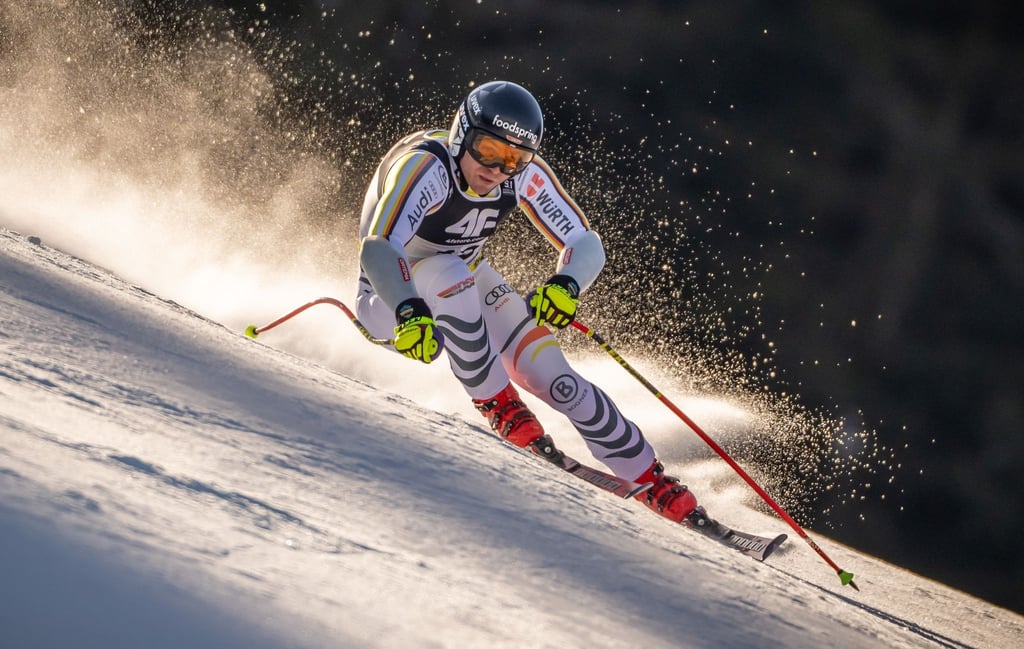 Andreas Sander beim Super-G in Courchevel.