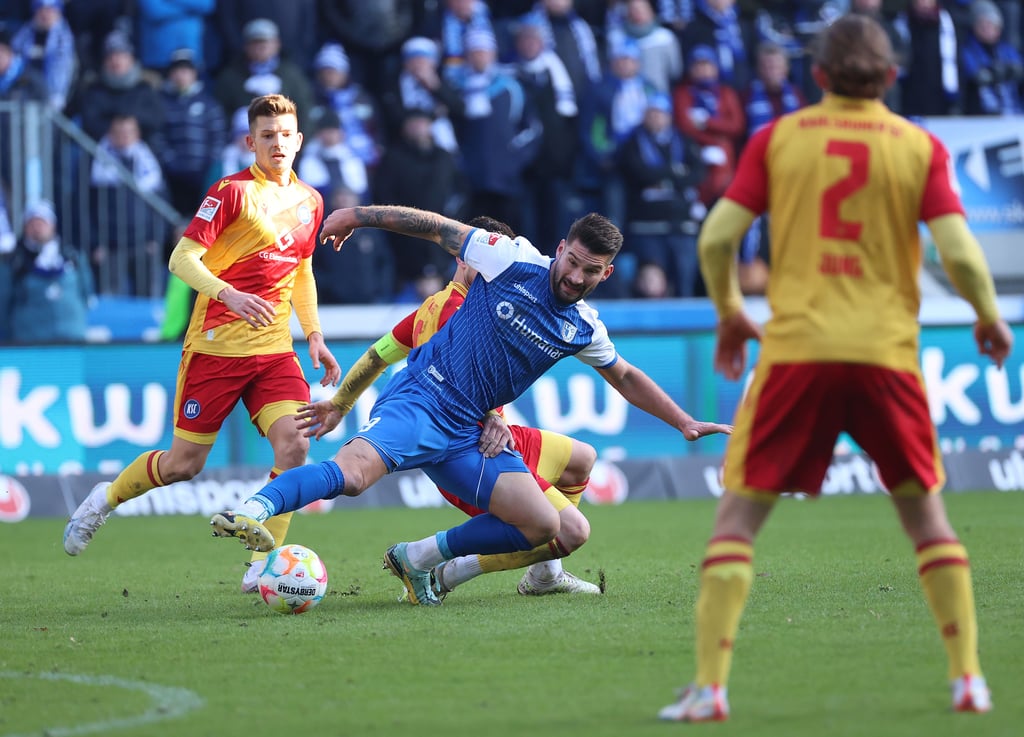 Kai Brünker wirft sich auch in diesen Tagen in jeden Zweikampf für den FCM. Zurück im Fußball-Alltag zu sein, hilft ihm, mit dem Verschwinden seines Vaters umzugehen.