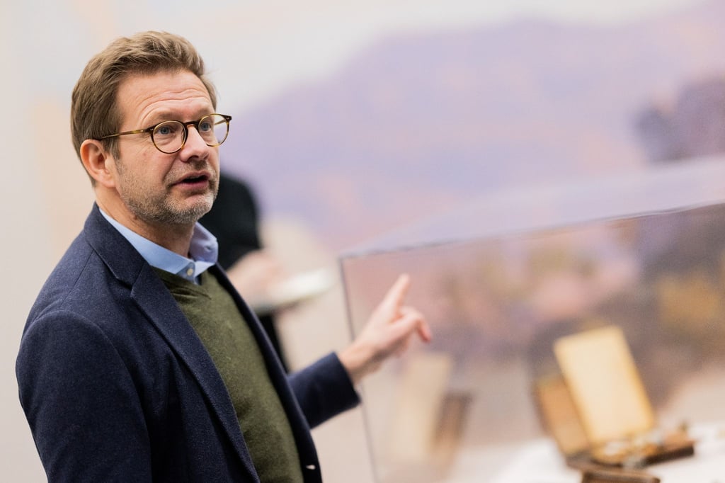 Florian Illies, Buchautor, Kunsthistoriker und Kurator, im Museum Kunstpalast.