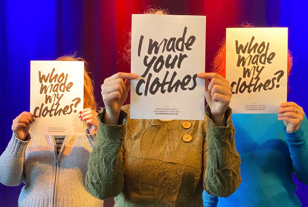 Unter dem Motto #whomademyclothes? werden Kunden aufgefordert, sich mit ihrer Kleidung auseinanderzusetzen und deren Herkunft zu hinterfragen. In Magdeburg wollen mehrere Initiativen, Modeschaffende und Geschäfte Ende April auf Missstände in der Textilbranche aufmerksam machen.