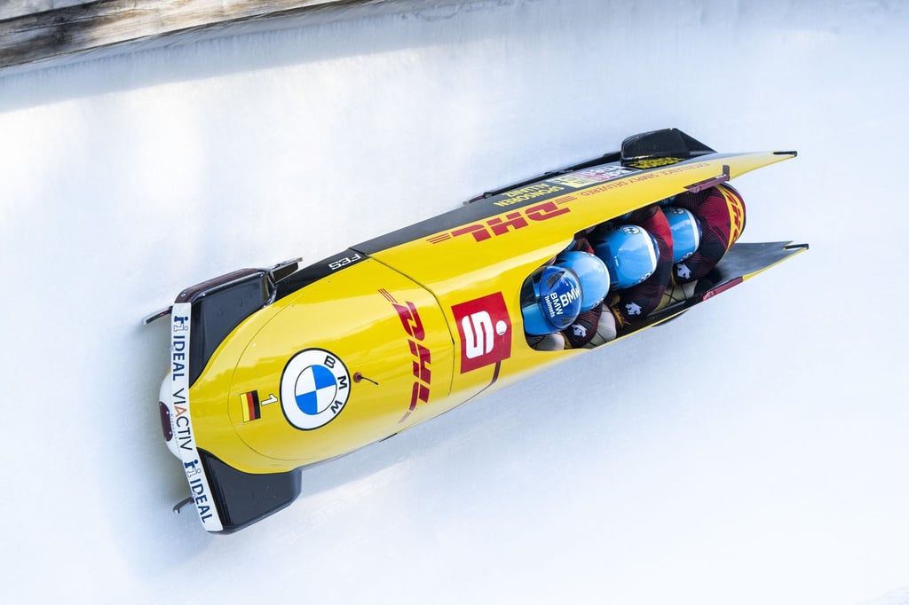 Fahrt zu Gold: Francesco Friedrich und sein Team siegten in St. Moritz.