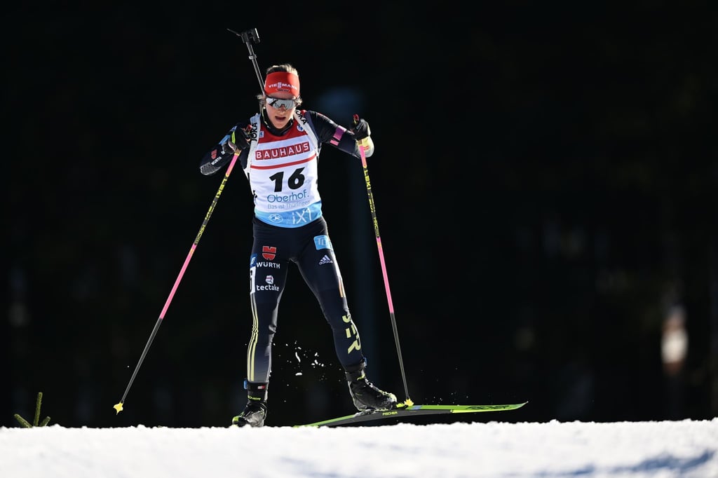 Sophia Schneider in Aktion.