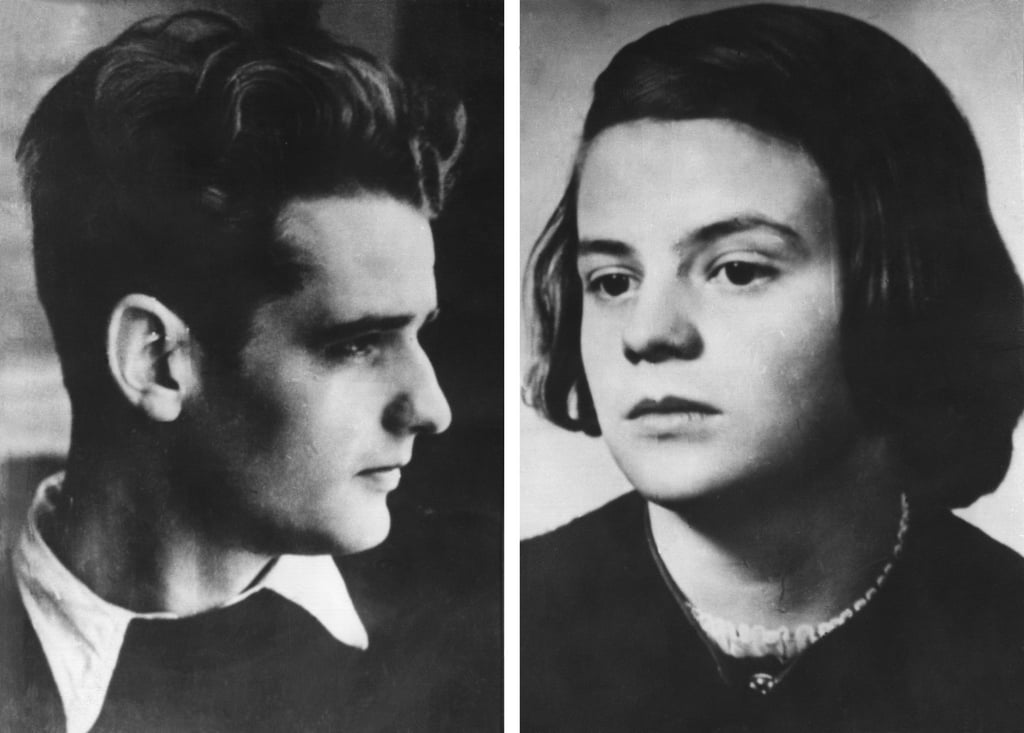 Gründer der Widerstandsgruppe „Weiße Rose“ an der Münchner Universität: Hans und Sophie Scholl.