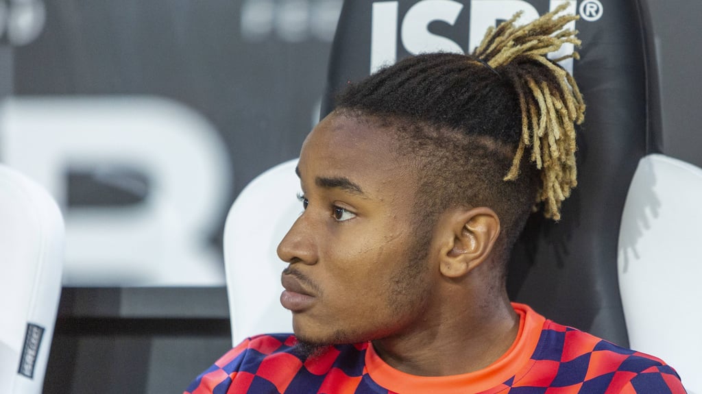 Beginnt gegen den VfL Wolfsburg auf der Bank: RB-Star Christopher Nkunku