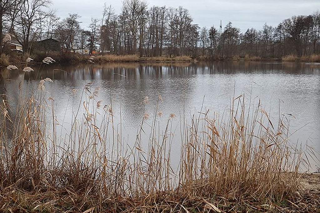 Gladows Loch ist neben dem Badegewässer auch ein Angelgewässer. Hier können Aal, Barsch, Brassen, Hecht, Karpfen, Rotauge, Schleie und Zander gefangen werden. Foto: Bettina Schütze