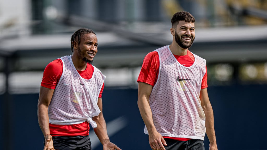 Josko Gvardiol und Christopher Nkunku sind vom FC Chelsea umworben.