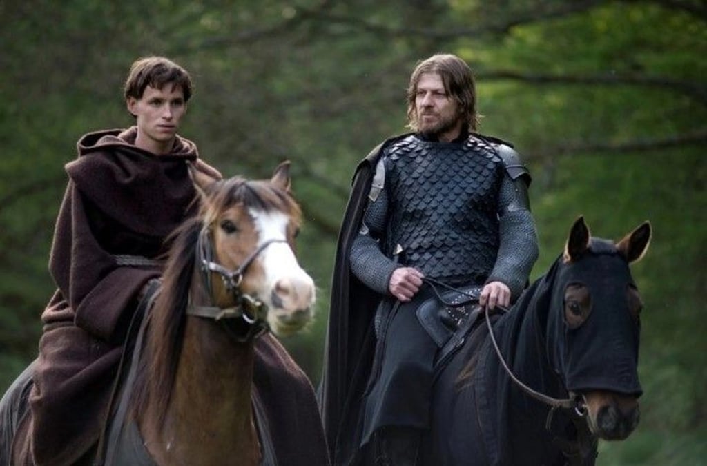 Der Film "Black Death" wurde 2009 mit Eddie Redmayne und Sean Bean (v.l.) am Kehnerter See bei Tangerhütte gedreht.