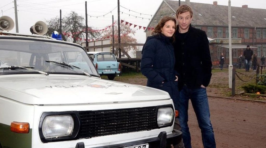 Yvonne Catterfeld und Maxim Mehmet haben 2012 in Möllenbeck bei Bismarck den Film Sputnik gedreht.