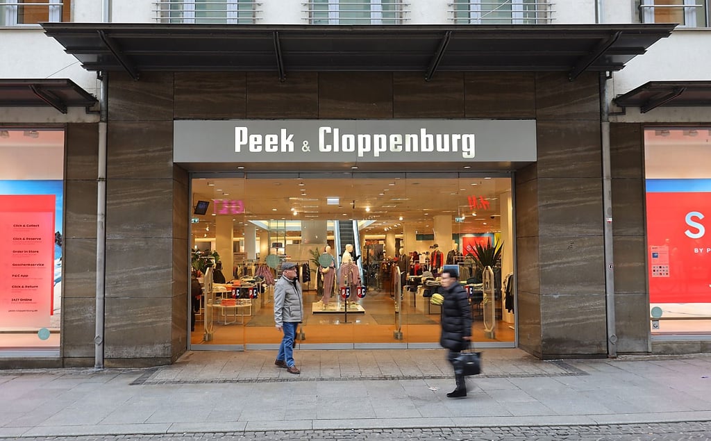 In der Leipziger Straße: Peek & Cloppenburg in Halle
