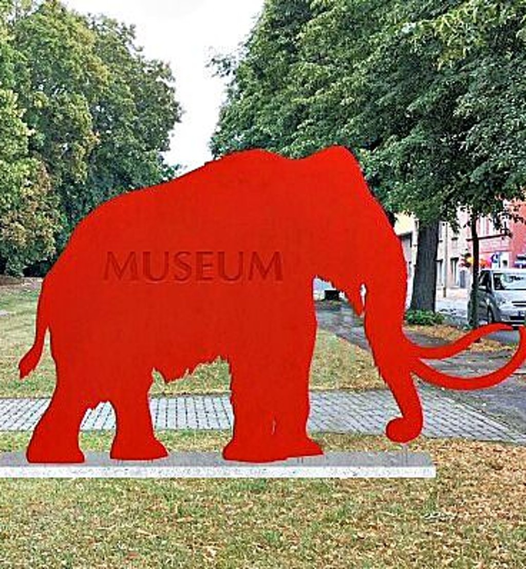 So soll das Mammut an der Thälmannstraße aussehen.