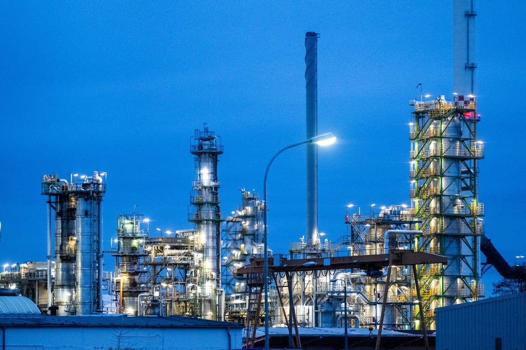 Die Anlagen der Erdölraffinerie von Rosneft in Schwedt/Oder stehen dezeit unter Treuhandverwaltung der Bundesregierung.