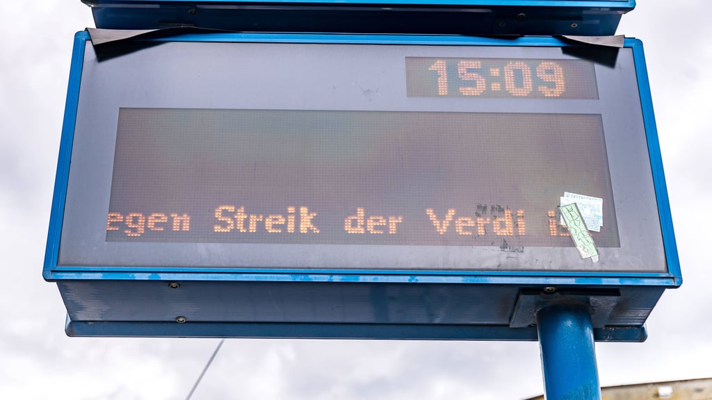In Leipzig fahren am Mittwoch keine Busse und Bahnen.