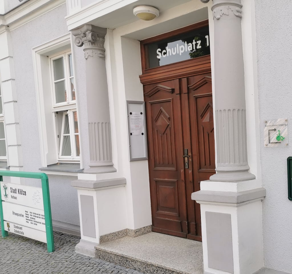 Für das Klötzer Rathaus wird ein neuer Bürgermeister ab Januar 2024 gesucht