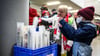 Becherspenden werden bei RB Leipzig häufiger durchgeführt.