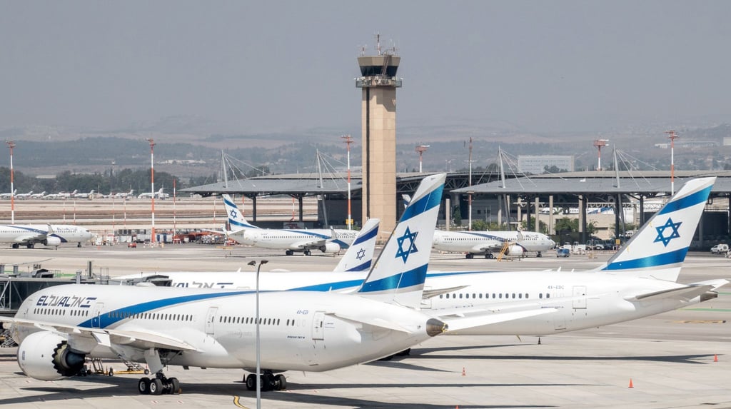 Der Flughafen Ben Gurion in Tel Aviv. Vor Oman hatte Saudi-Arabien bereits im Juli 2022 seinen Luftraum für Israel geöffnet.