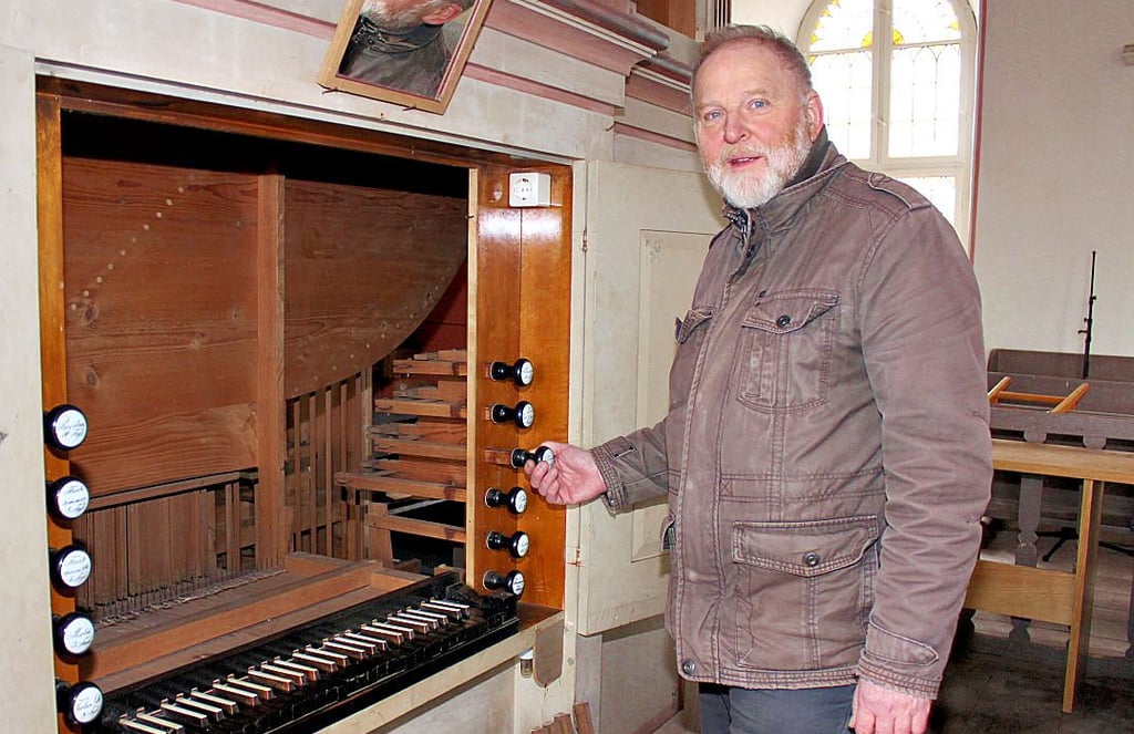 Der Genthiner Kantor Gottfried Spiegel ist auch Orgelsachverständiger im Kirchenkreis Elbe-Fläming.