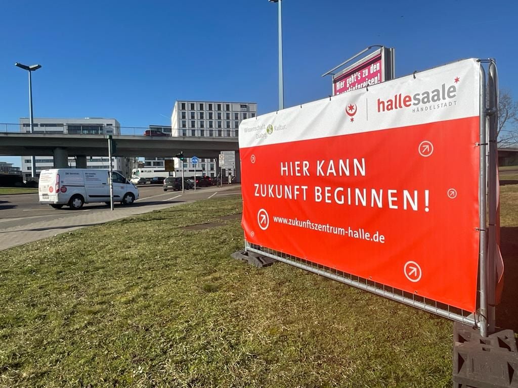 Am Riebeckplatz soll das Zukunftszentrum gebaut werden. Und nicht nur das.