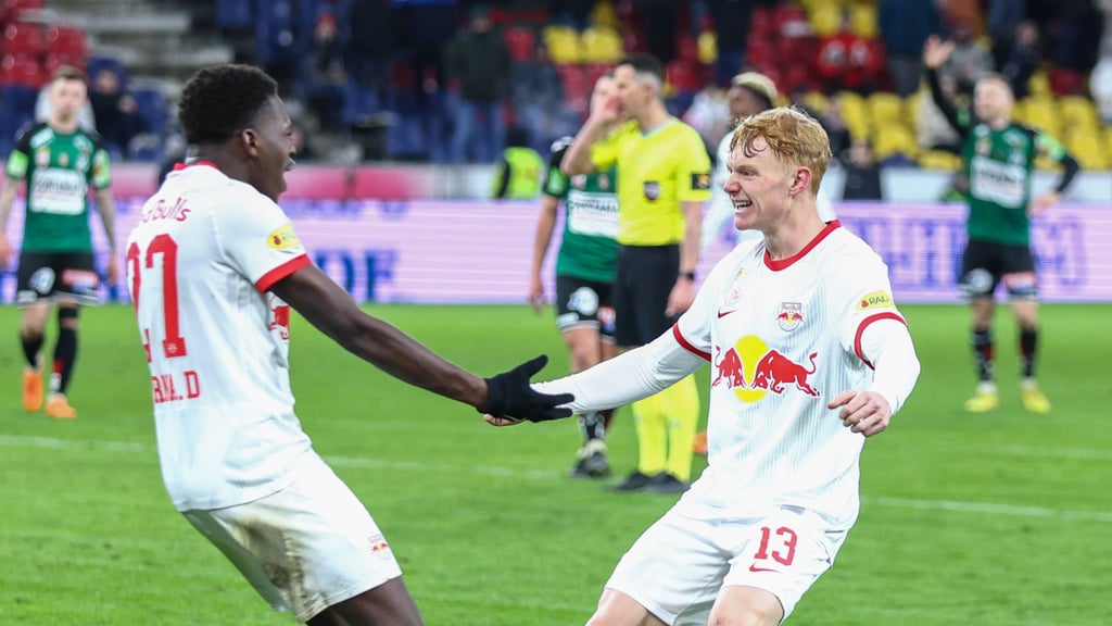 Bald Leipziger: Nicolas Seiwald (rechts).