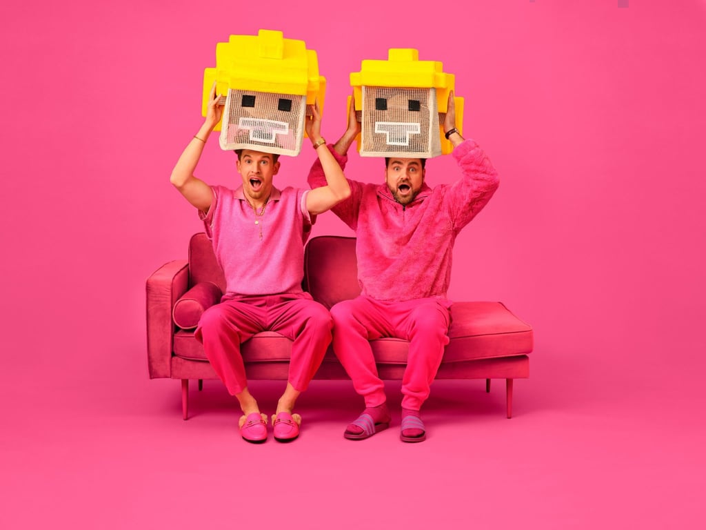 Enttarnt: Timo Neitzel und Lukas Klaschinski nehmen als „Max“ und „Jakob“ den Podcast „Beste Freundinnen“ auf.