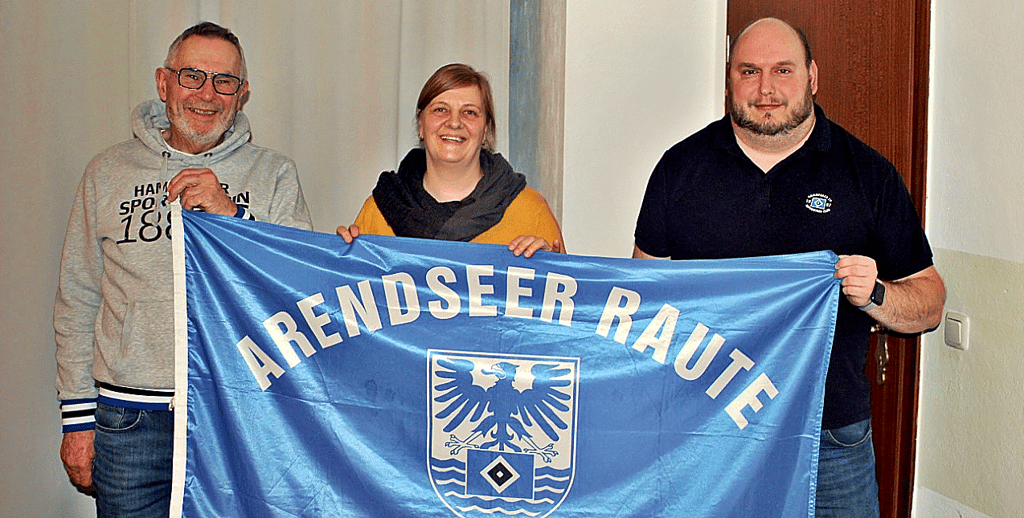 Die Vorstandmitglieder vom Verein Arendseer Raute blicken mit Vorfreude auf das Jahr.