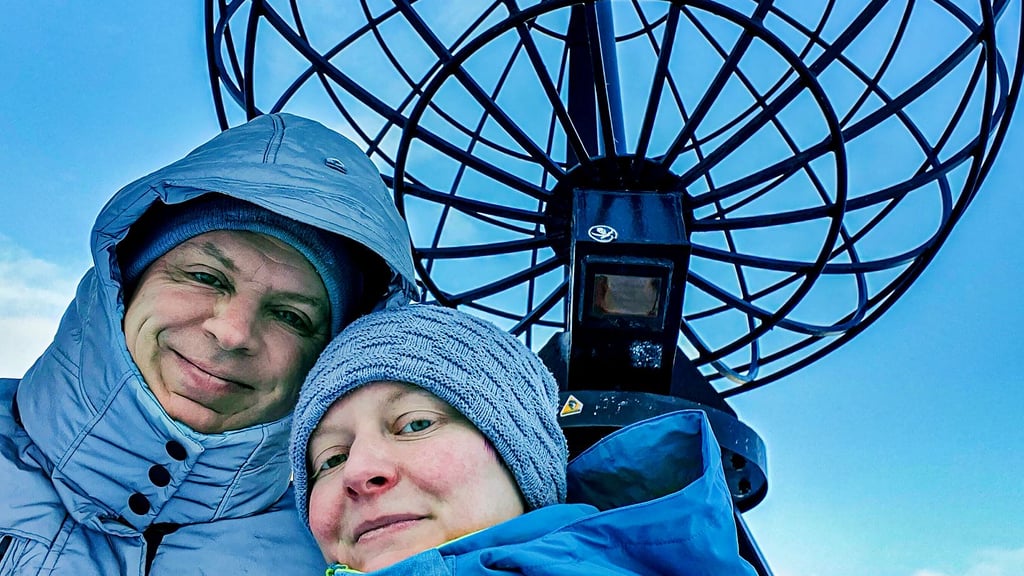 Die Reise zum Nordkap ist unvergesslich für Kathleen Tacke und Jan Schmenkel. Das Nordkap gilt als der nördlichste Punkt des europäischen Festlandes.