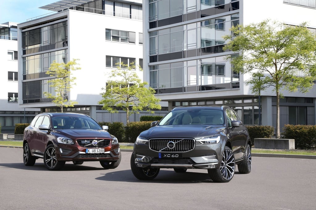Bei der Kfz-Hauptuntersuchung (HU) schneiden beide Modellgenerationen des Volvo XC 60 gut ab.