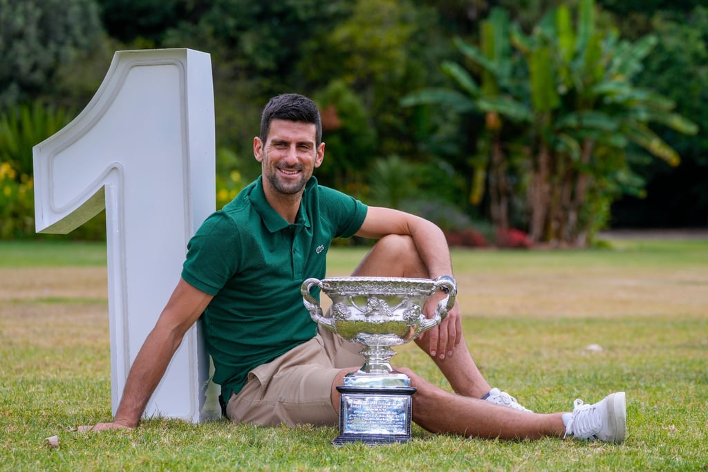 Stellte eine neue Bestmerke auf: Novak Djokovic.
