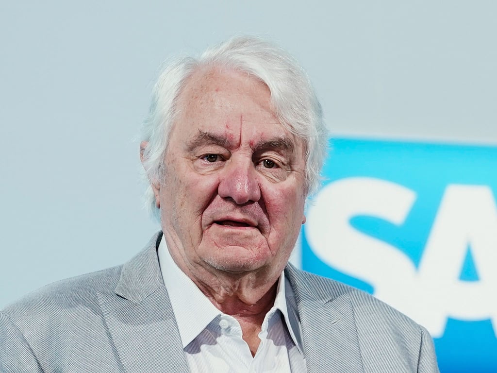 Hasso Plattner will nächstes Jahr seinen Aufsichtsratsvorsitz beim Softwarekonzern SAP abgeben.