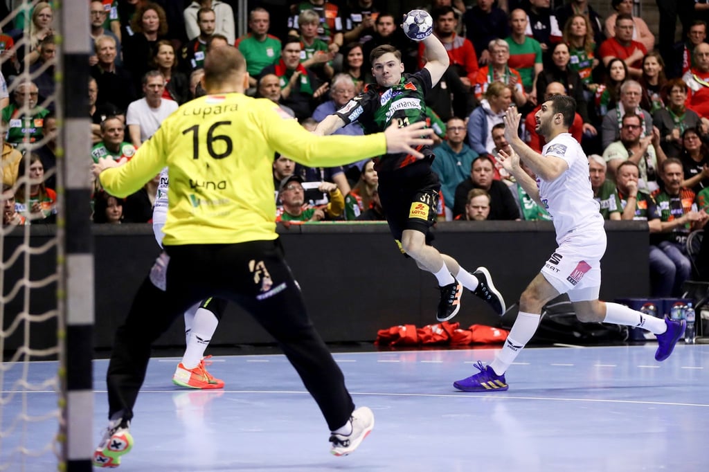 Steuerte beim Sieg gegen Veszprem neun Tore bei: Magdeburgs Kay Smits (M).