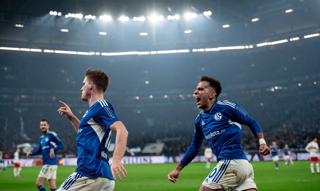 Die Schalker gewannen das wichtige Spiel gegen den VfB Stuttgart.