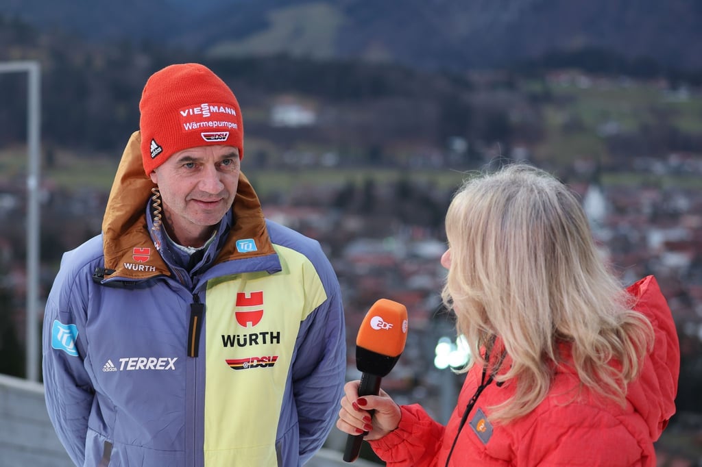 Stefan Horngacher ist der Trainer der deutschen Skispringer.