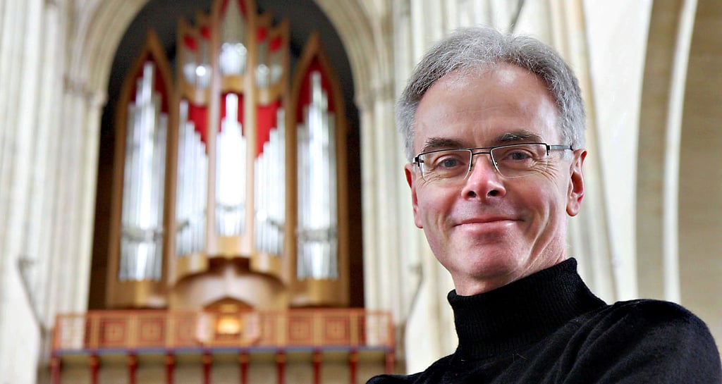 Barry Jordan ist Kantor und Organist am Magdeburger Dom. Am Donnerstag spielt er das erste Konzert der Reihe „Der lange Abschied“.