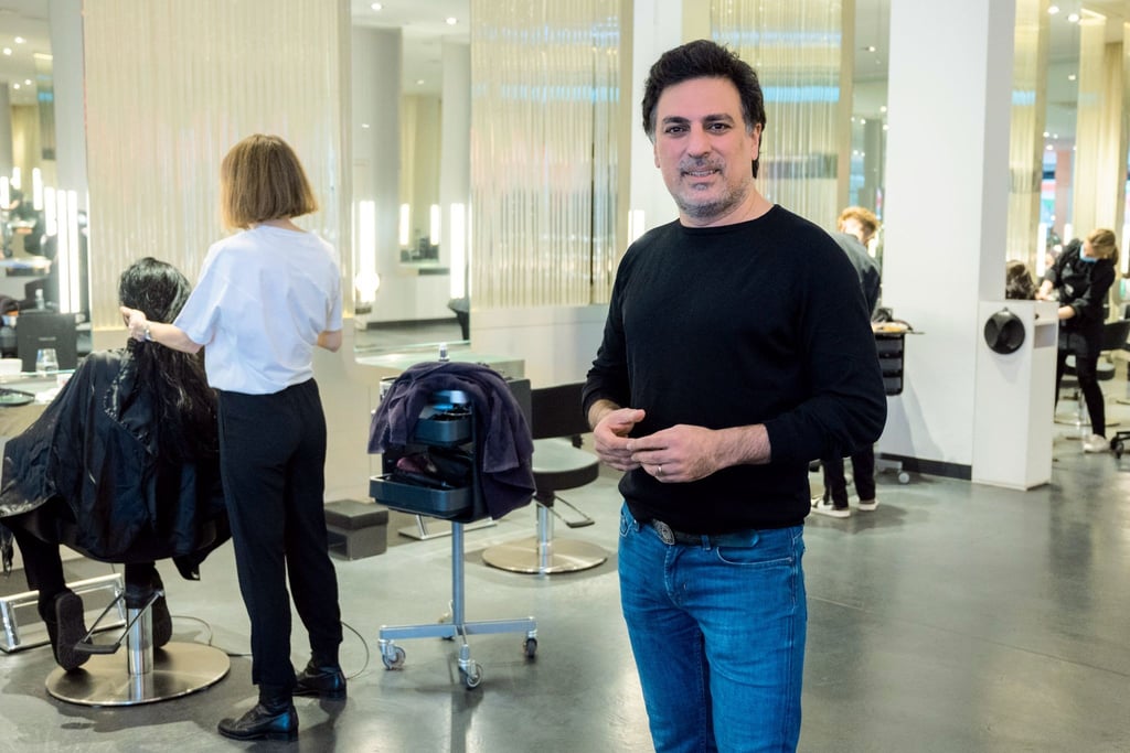 Der Berliner Friseur Shan Rahimkhan hat einen Insolvenzantrag gestellt.