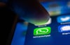 WhatsApp-Betrugsmasche: Viele Kriminelle nutzen laut Polizei den Messengerdienst Whatsapp, um betrügerische Handynachrichten zu verbreiten.