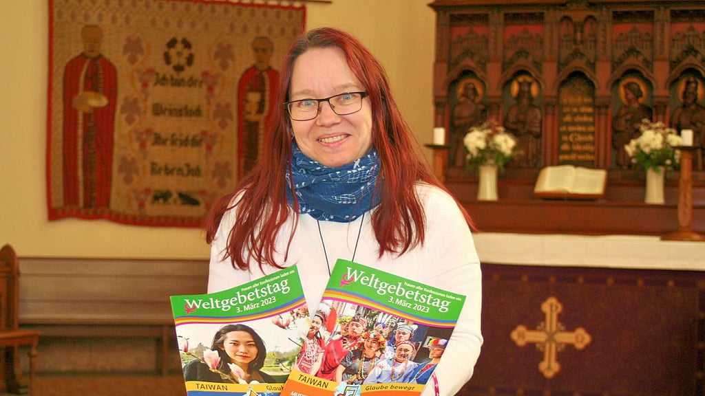 Gemeindepädagogin Susanne Heinecke hat den diesjährigen Weltgebetstag in Bernburg mitoragnisiert.
