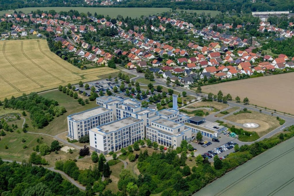 Das SRH-Klinikum in Zeitz: bald ohne Geburten- und Kinderstation?