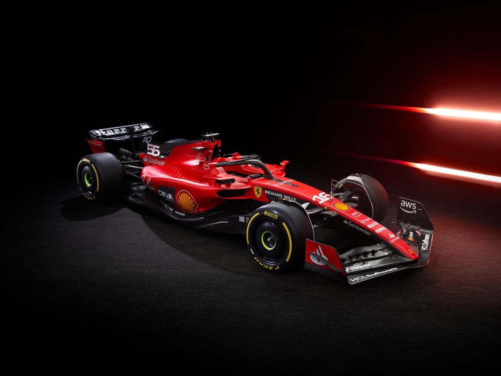 Der neue Ferrari SF-23.