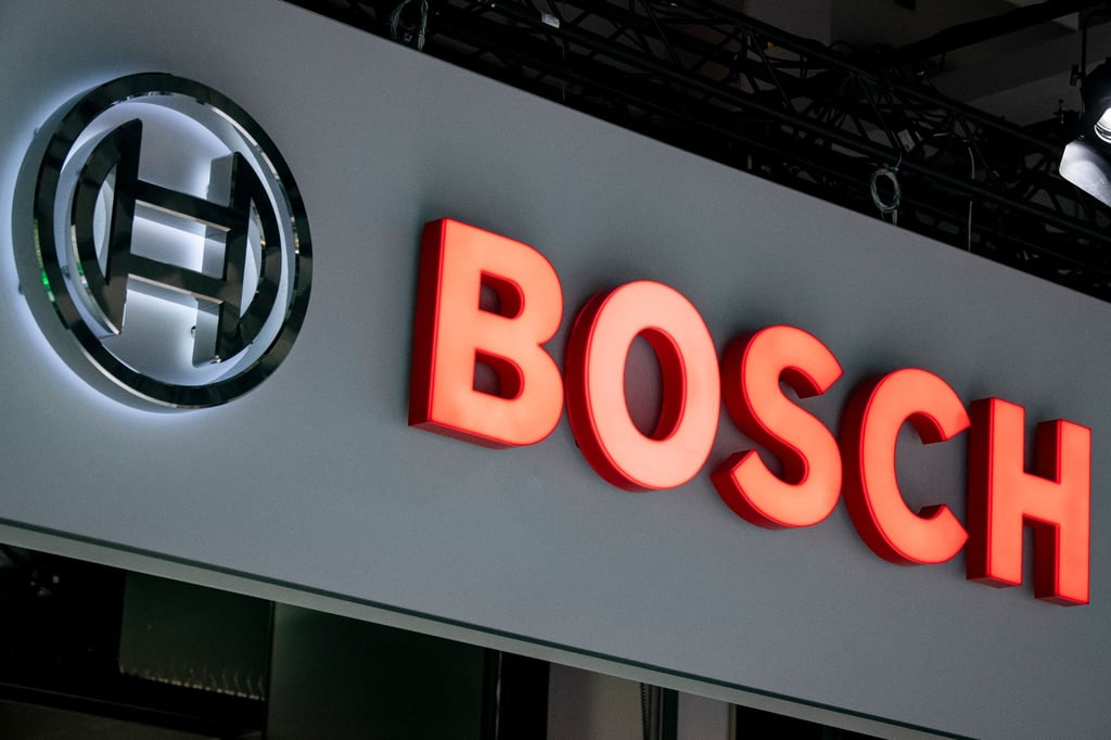 Das Logo von Bosch.