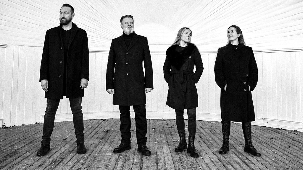Die Band, von links: Sacha Aust, IC Falkenberg alias Ralf Schmidt, Katharina von Koch und Ilka Grießer