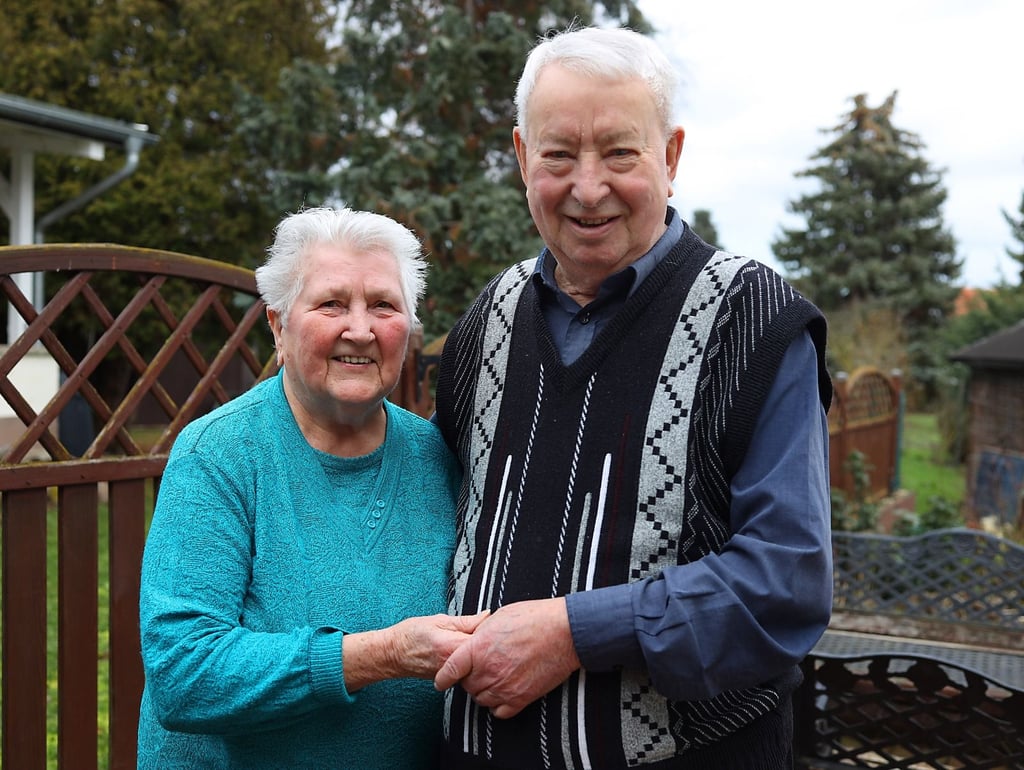 Die Morler Christa und Werner Hanitsch haben während der DDR in der Landwirtschaft gearbeitet. Der Speicher war eine zentrale Anlaufstelle.