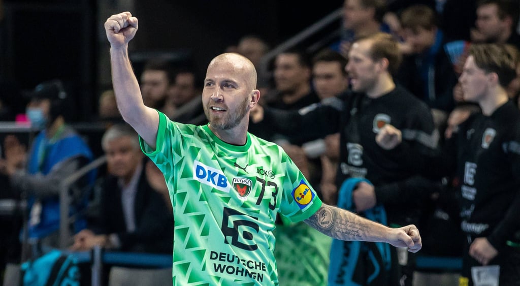 Robert Weber ist am Sonntag mit den Füchsen Berlin beim SC Magdeburg zu Gast.