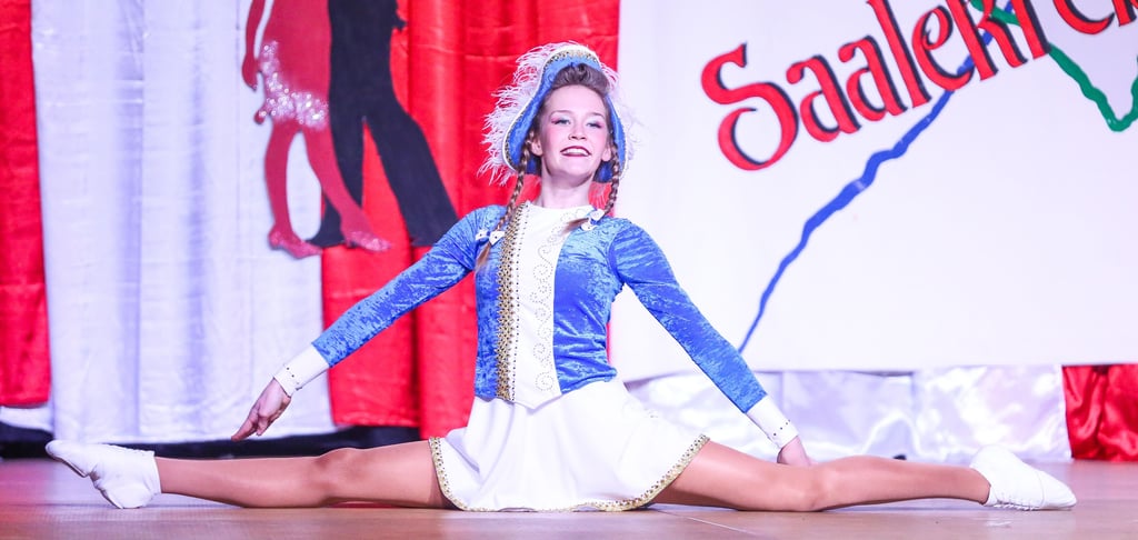 Kämpft mit um den Landesmeistertitel: Emilia Kreisel von der Tanzgruppe Merseburg-Meuschau