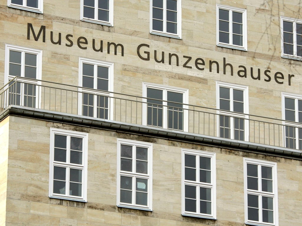 Die Außenansicht des Museum Gunzenhausers in Chemnitz.