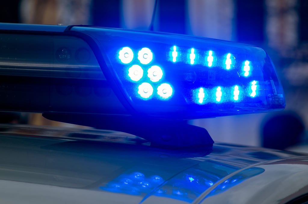 Die Polizei war nach einem Unfall in Niegripp im Einsatz.