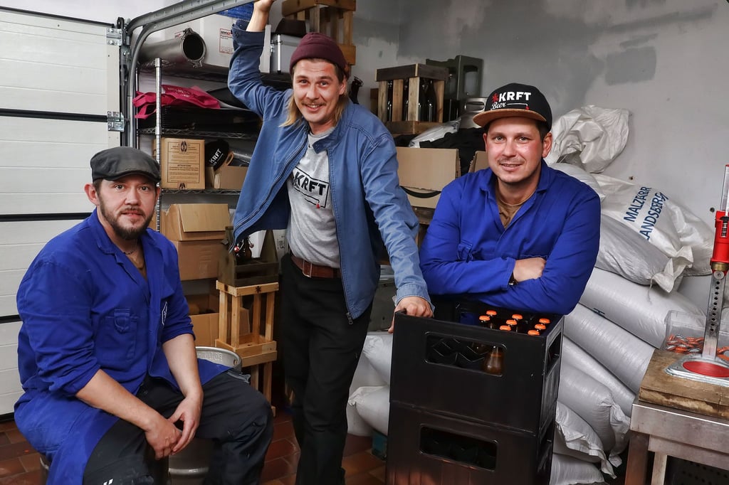 Martin Busch, Carlo Walter und André Fingas (v.l.)