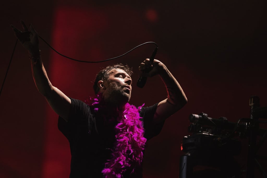 Der Brite Damon Albarn steckt hinter der virtuellen Band Gorillaz.