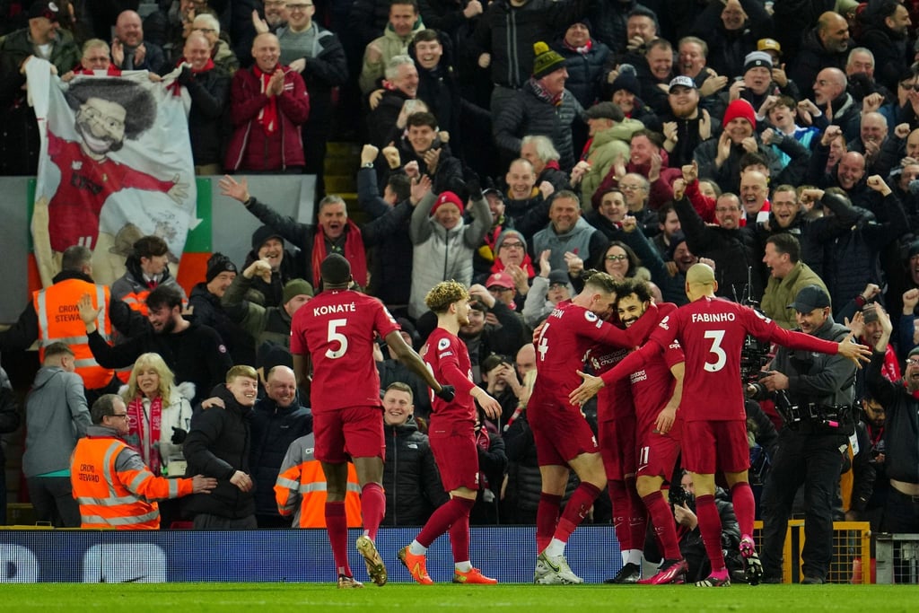 Liverpool spielte sich gegen Manchester United in einen Rausch.
